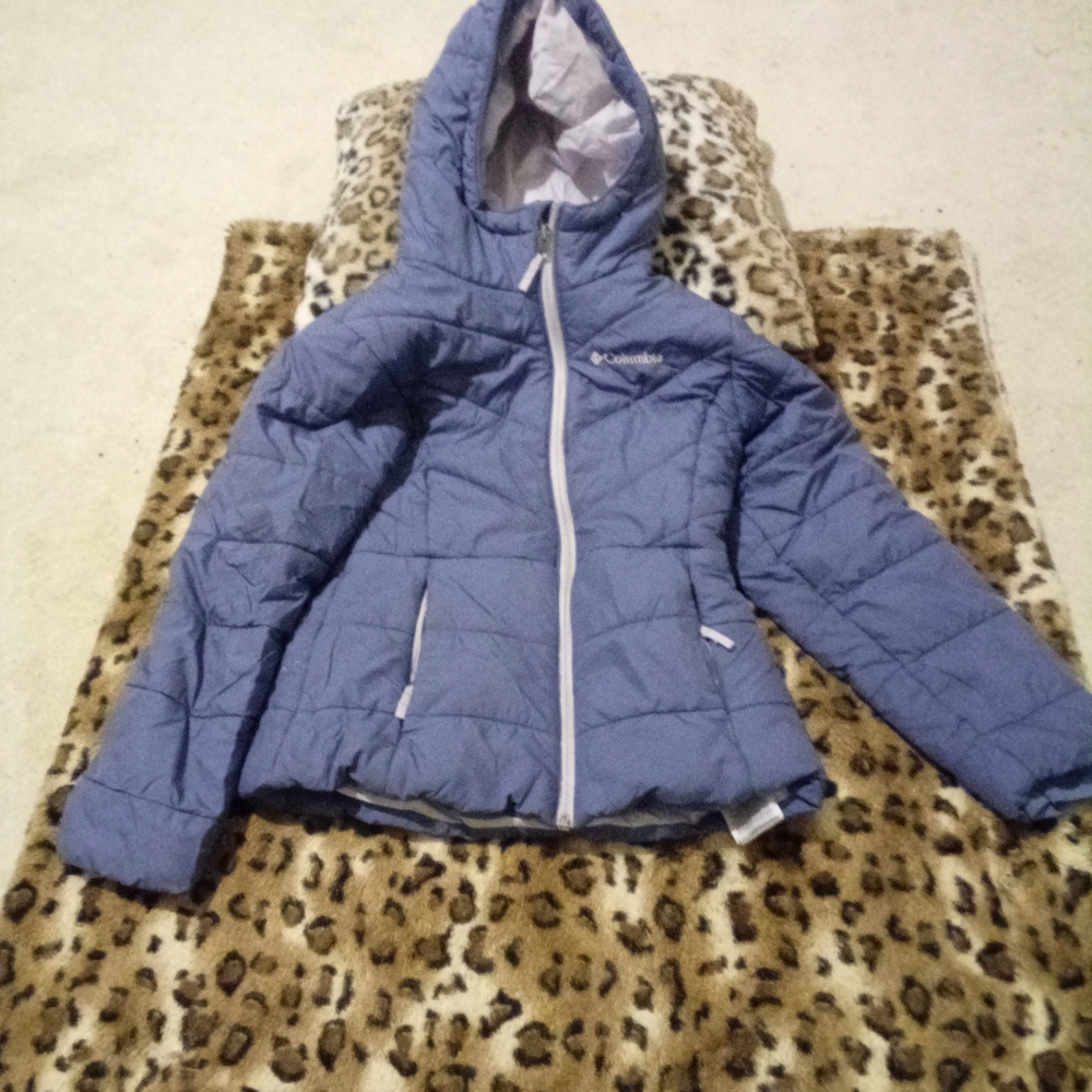 Columbia Blue and White Jacket